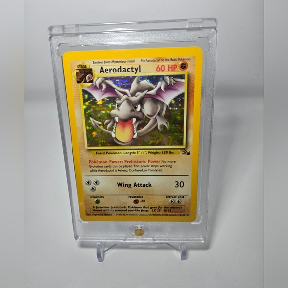 Listing: Aerodactyl  Fossil Set Holo | Vintage Pokmon Card | 1999 WOTC  | - www.skdojo.org